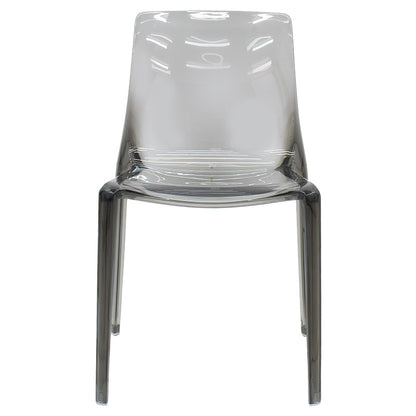 Chair Mirage pakoworld PC color grey transparent