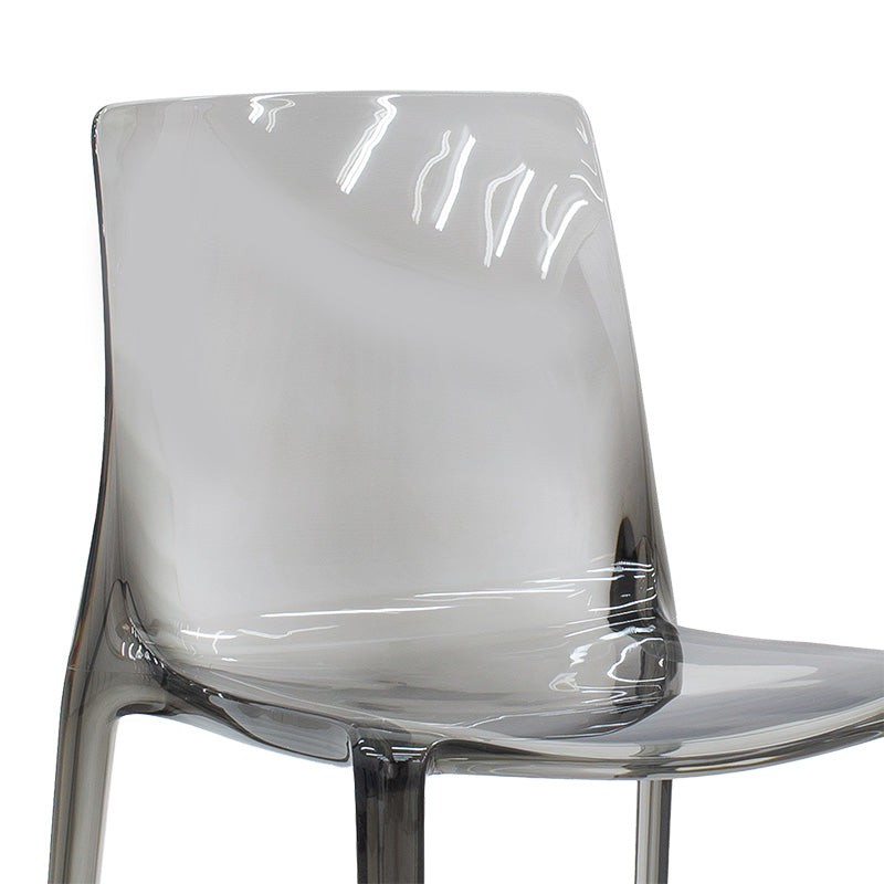 Chair Mirage pakoworld PC color grey transparent