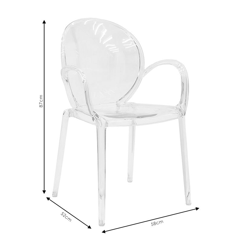 Armchair Flair pakoworld PC color transparent