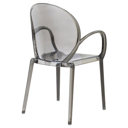 Armchair Flair pakoworld PC color grey transparent