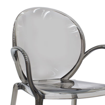 Armchair Flair pakoworld PC color grey transparent