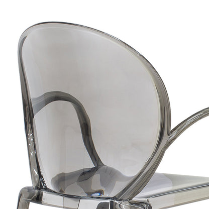 Armchair Flair pakoworld PC color grey transparent