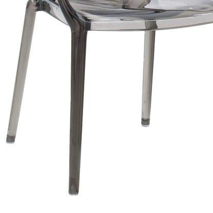 Armchair Flair pakoworld PC color grey transparent