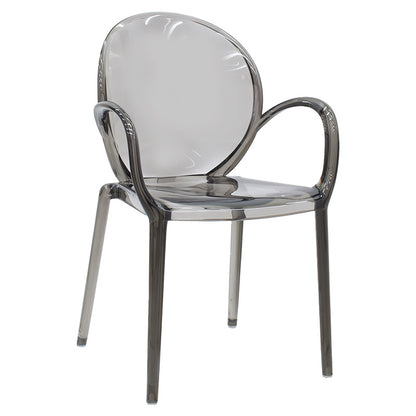 Armchair Flair pakoworld PC color grey transparent