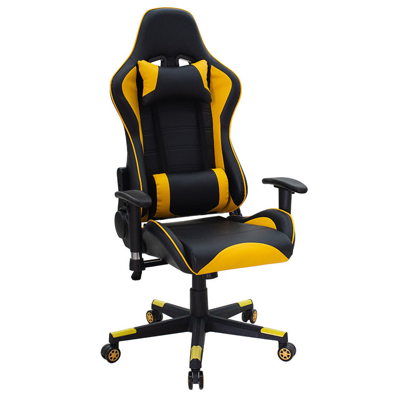 Office Gaming chair Miel pakoworld PU black-yellow