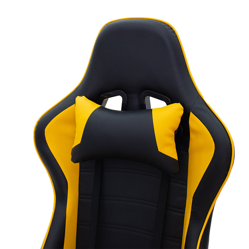 Office Gaming chair Miel pakoworld PU black-yellow