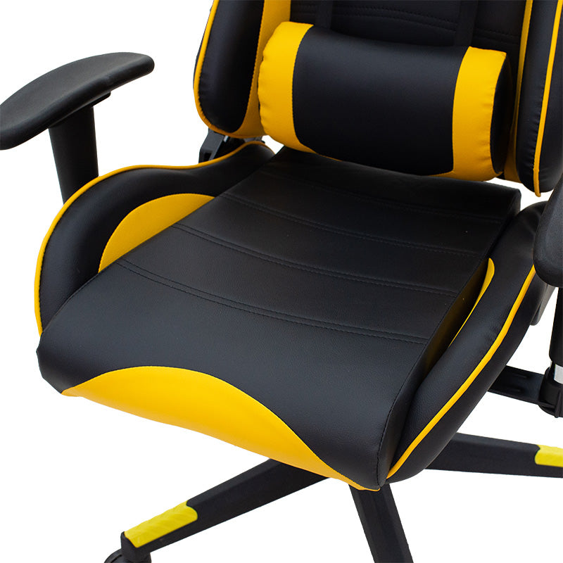 Office Gaming chair Miel pakoworld PU black-yellow