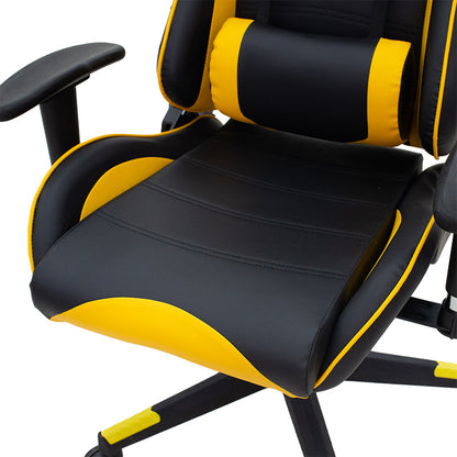 Office Gaming chair Miel pakoworld PU black-yellow