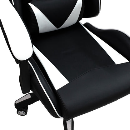 Office Gaming chair Leoni pakoworld PU black-white