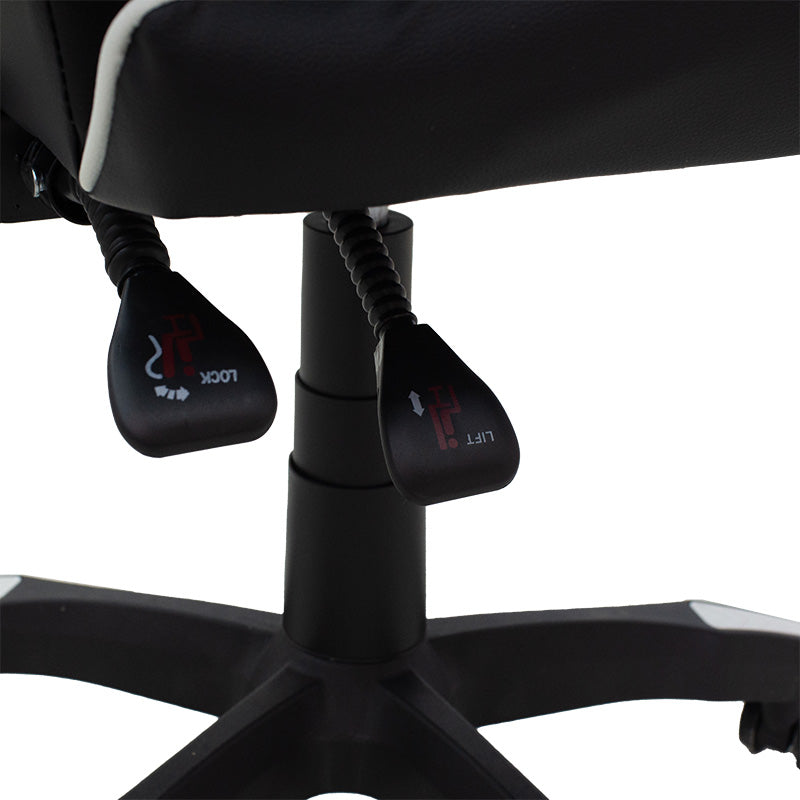 Office Gaming chair Leoni pakoworld PU black-white