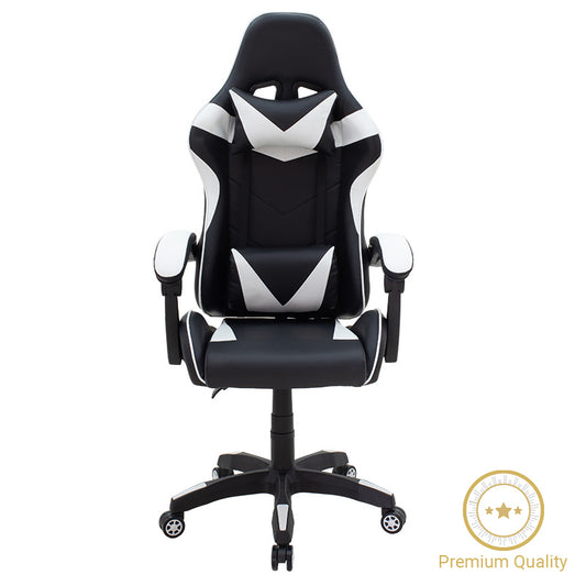 Office Gaming chair Leoni pakoworld PU black-white