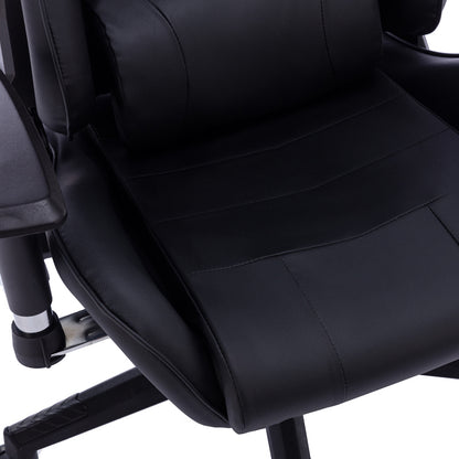 Office Gaming chair Mazol pakoworld pu black 66x56x135cm