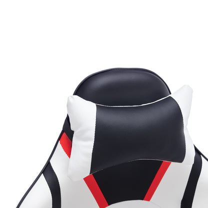 Office Gaming chair Mazol pakoworld pu black-white 66x56x135cm