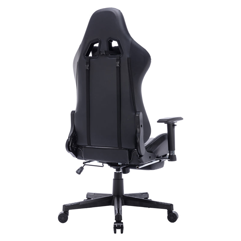 Office Gaming chair Zeldo pakoworld pu black 66x56x135cm