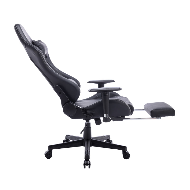 Office Gaming chair Zeldo pakoworld pu black 66x56x135cm