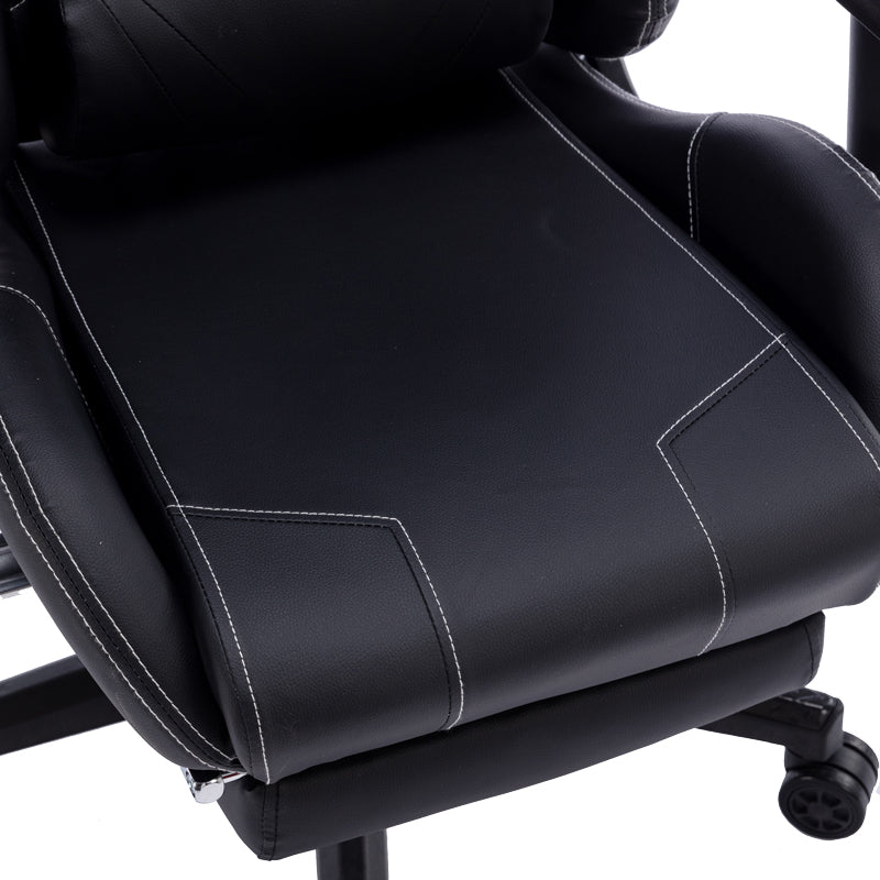 Office Gaming chair Zeldo pakoworld pu black 66x56x135cm