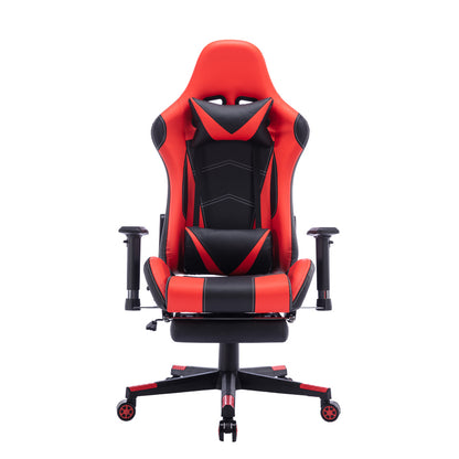 Office Gaming chair Zeldo pakoworld pu black-red 66x56x135cm