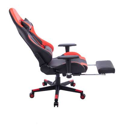 Office Gaming chair Zeldo pakoworld pu black-red 66x56x135cm