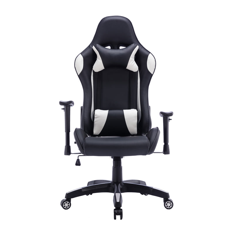 Office Gaming chair Hartley pakoworld pu black-white 67x57x139cm