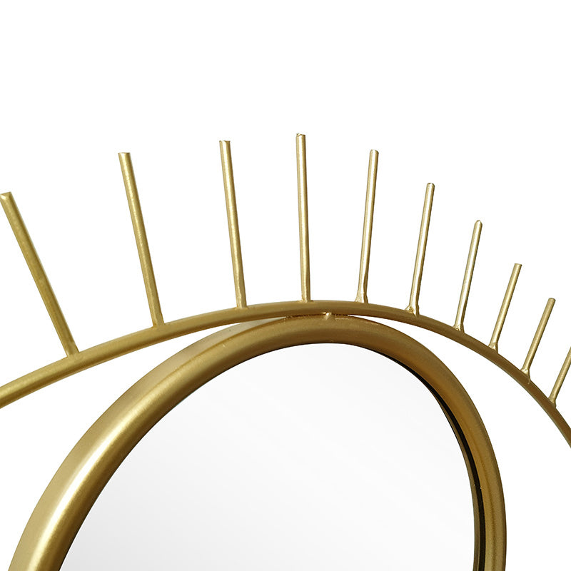 Mirror Eye pakoworld golden 46x2x26cm