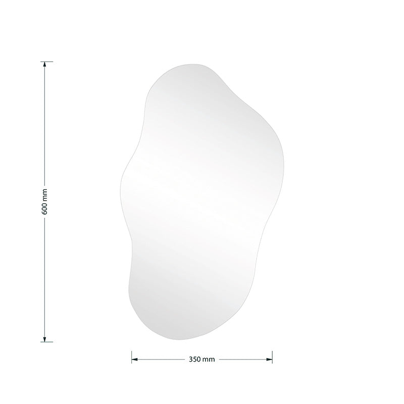 Mirror Irregular 2 35x1x60cm