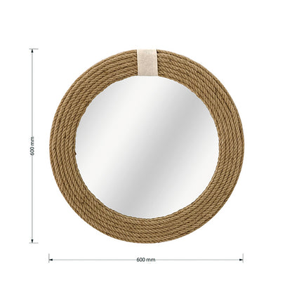 Mirror Rope pakoworld natural 60x2x60cm