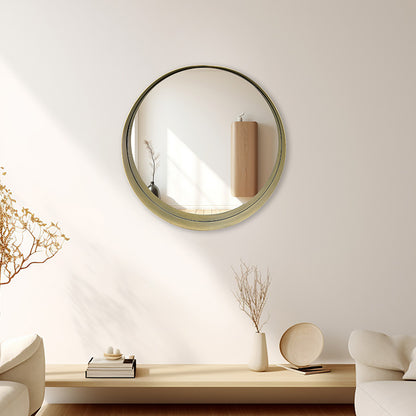 Mirror Round 3 pakoworld golden 50x8x50cm