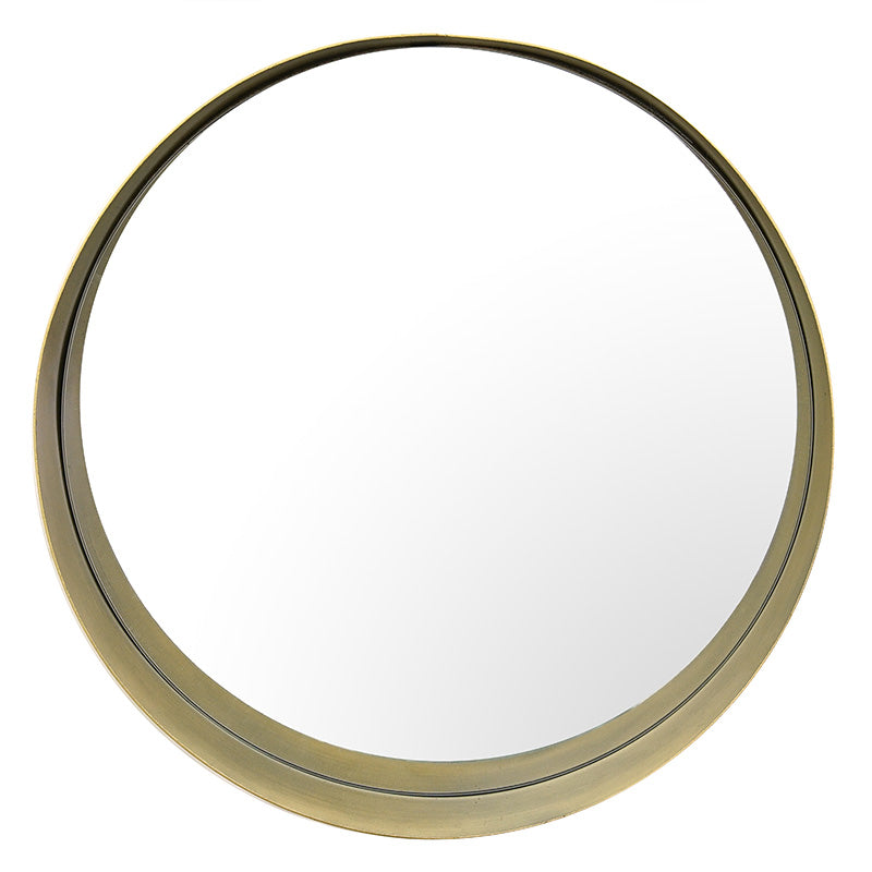 Mirror Round 3 pakoworld golden 50x8x50cm