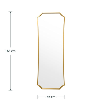 Mirror Torfu pakoworld gold 56x2x165cm