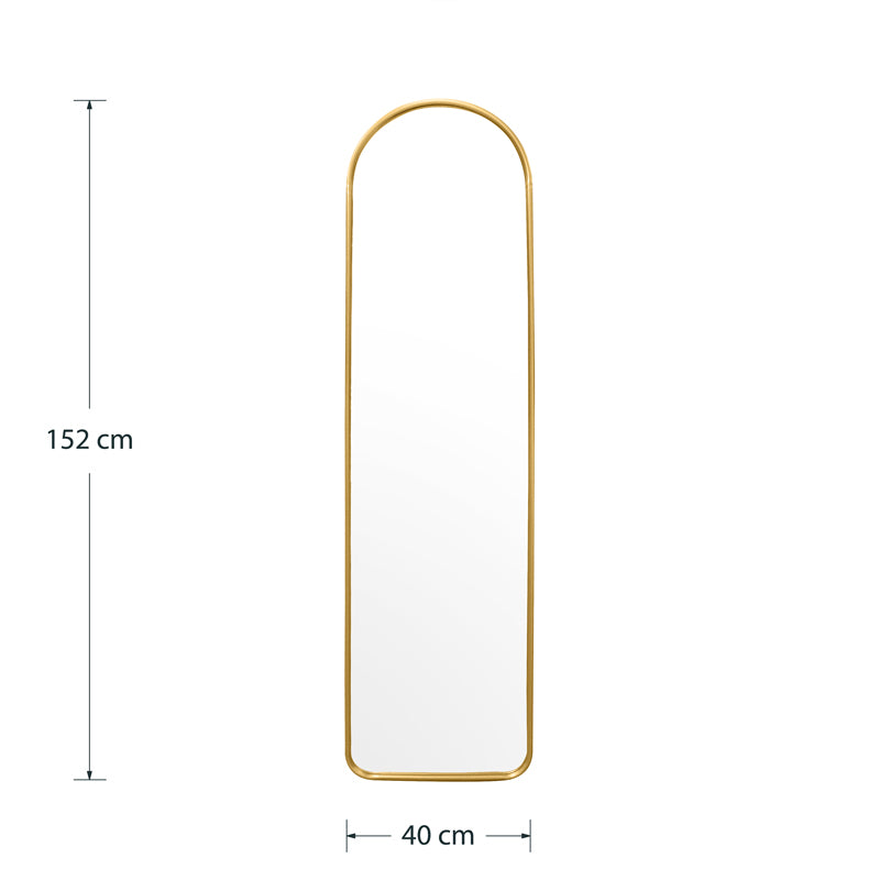 Mirror Zelicie pakoworld gold 40x2.5x152cm