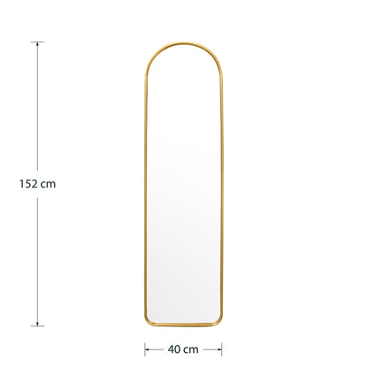 Mirror Zelicie pakoworld gold 40x2.5x152cm