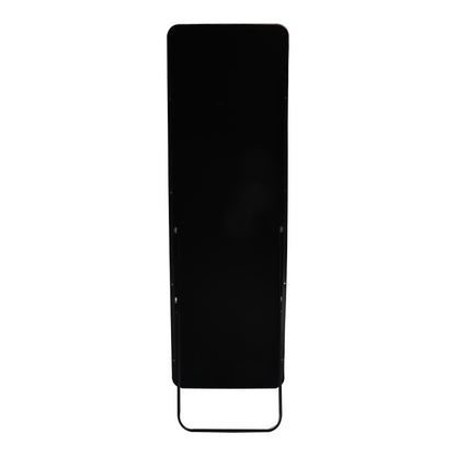 Lezour velvet floor mirror in white shade 50x5x170cm