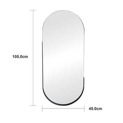 mirror Asteria gold MDF with gold metal 45x5x105cm