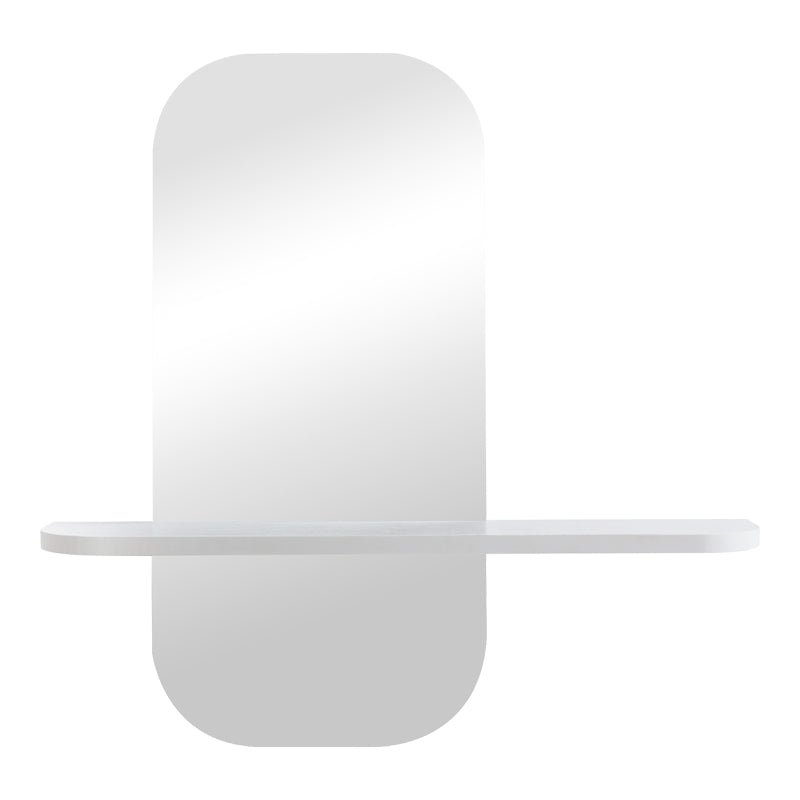 mirror Lunaria white MDF 60x11.5x60cm
