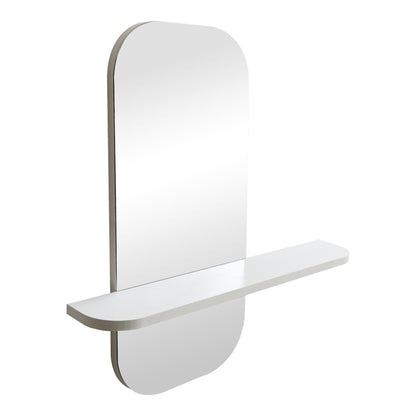 mirror Lunaria white MDF 60x11.5x60cm