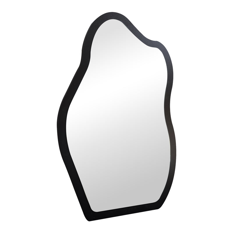 mirror Evanthia black MDF 36x1.2x56cm