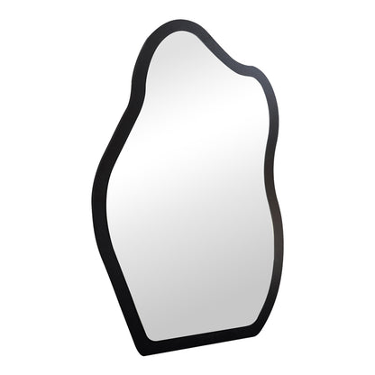 mirror Evanthia black MDF 36x1.2x56cm
