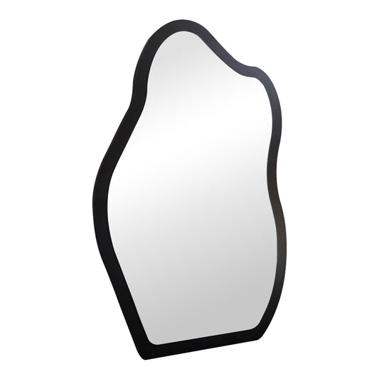 mirror Evanthia black MDF 36x1.2x56cm