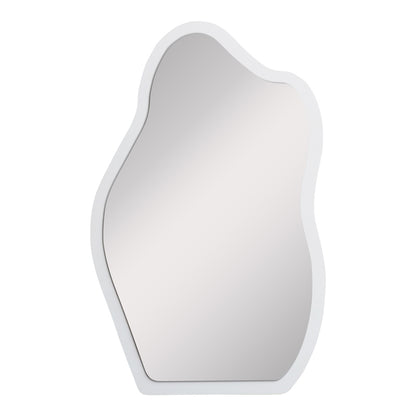 mirror Evanthia white MDF 36x1.2x56cm