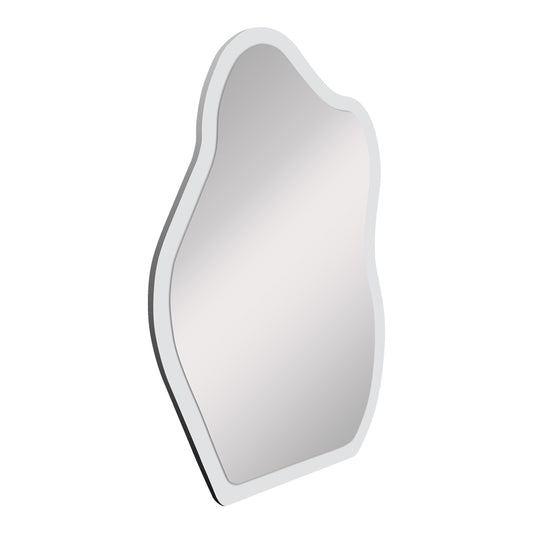 mirror Evanthia white MDF 36x1.2x56cm