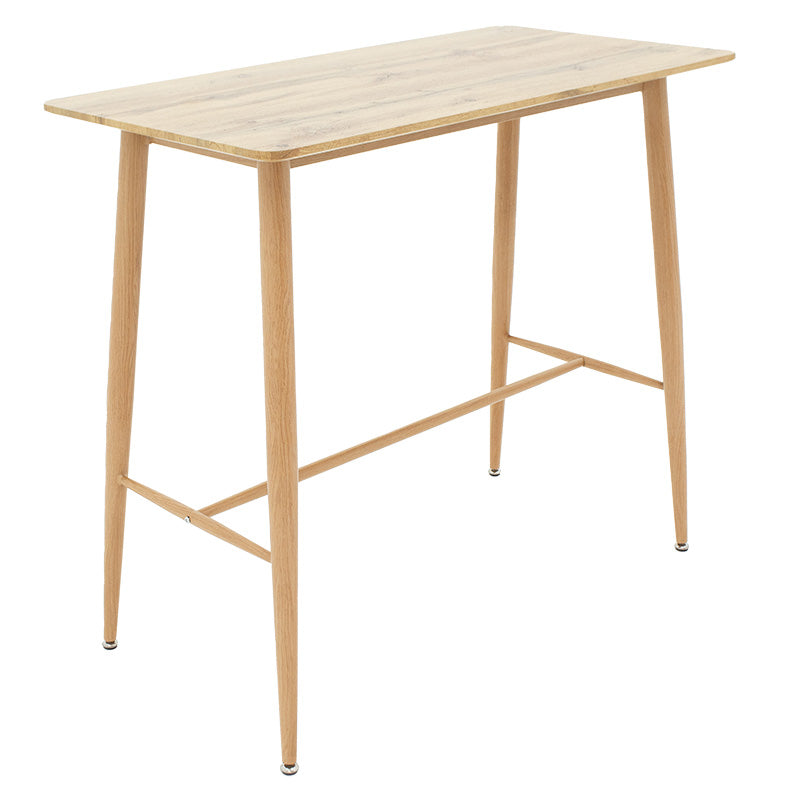 Bar table Harriet pakoworld MDF in natural color 120x60x105cm