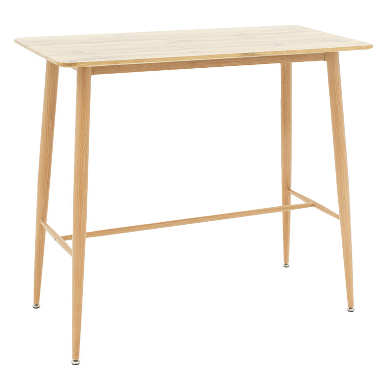 Bar table Harriet pakoworld MDF in natural color 120x60x105cm