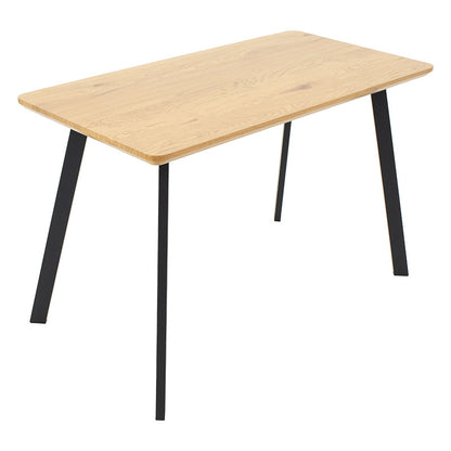 Table Adira pakoworld MDF in sonoma-black color 120x60x75cm