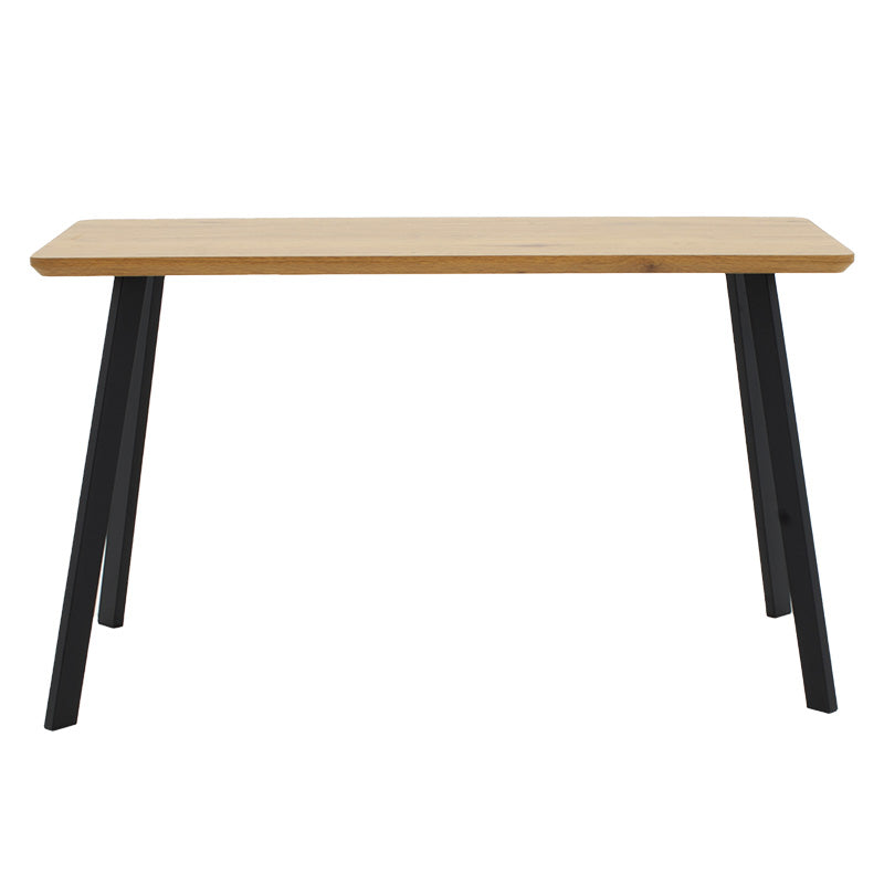 Table Adira pakoworld MDF in sonoma-black color 150x90x75cm.