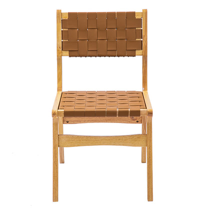 Chair Ridley pakoworld wood-pu natural