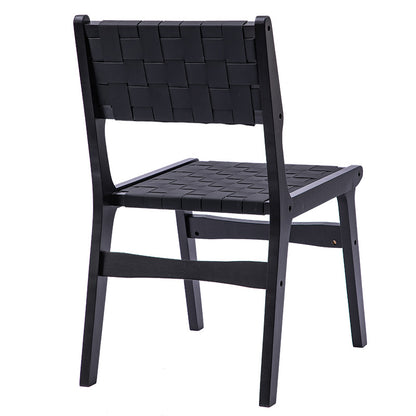 Chair Ridley pakoworld wood-pu black