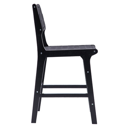 Bar stool Ridley pakoworld wood-pu black