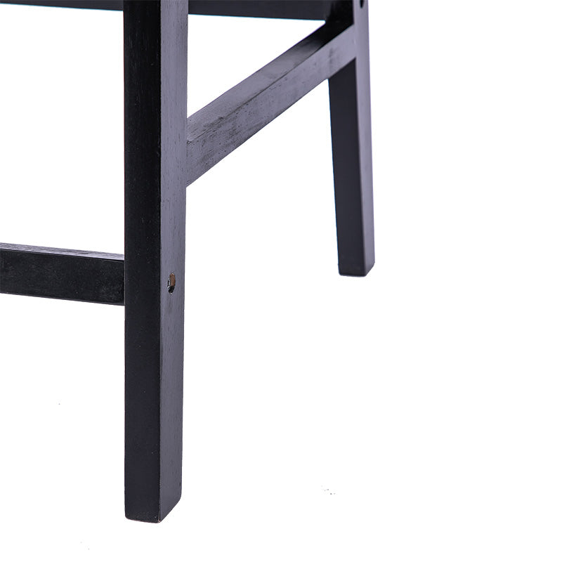 Bar stool Ridley pakoworld wood-pu black