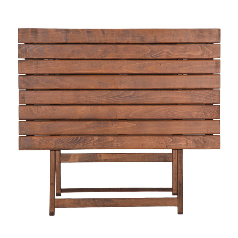Table Retto beech walnut impregnation 80x60x75cm