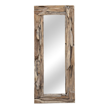 Mirror Areli pakoworld solid wood natural 80x6x150cm